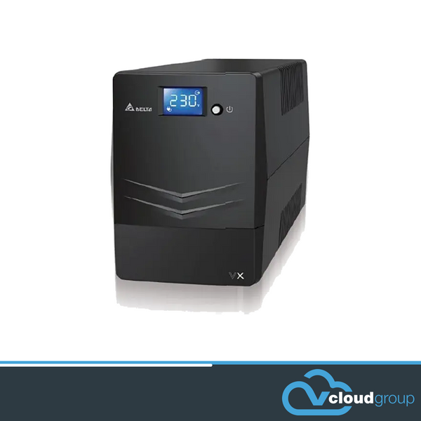 Delta VX Series Line Interactive 1000VA/600W UPS (Tower) 4 AU Ports