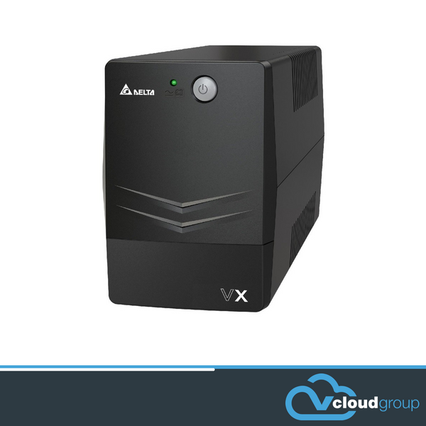Delta VX Series Line Interactive 600VA/360W UPS (Tower) 2 AU ports