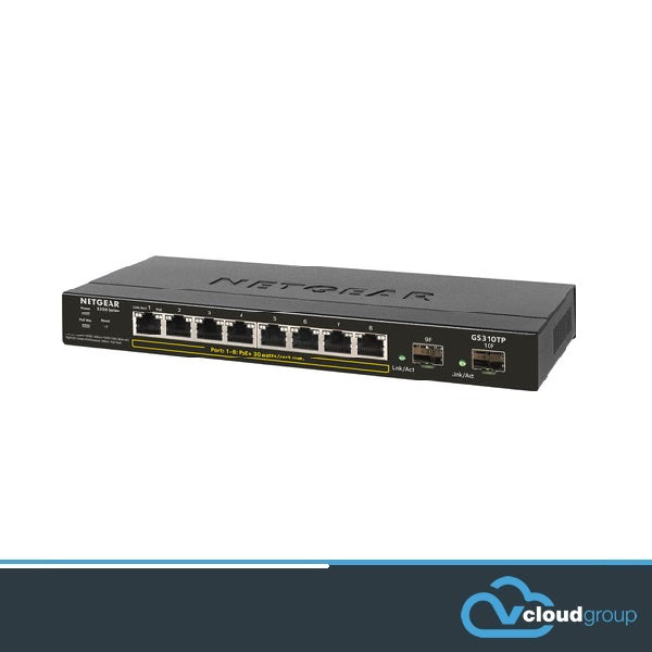 NETGEAR SOHO 8-port PoE+ Gigabit Switch