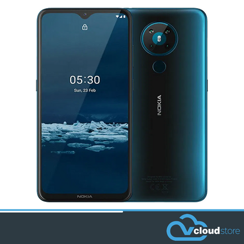 Nokia 5.3 with a 6.55" Display and Dual SIM