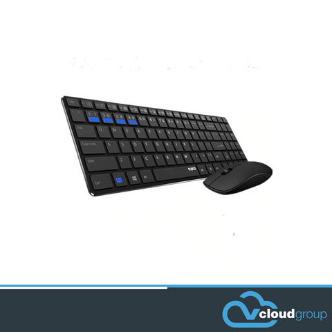 Rapoo 9300M - Multi-mode Wireless/Bluetooth Keyboard & Mouse