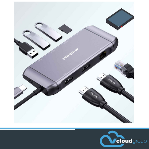 mbeat® Elite X11 Dual HDMI USB-C Multifunction Docking Station