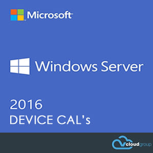 WINDOWS SERVER 2016<br>DEVICE CAL's