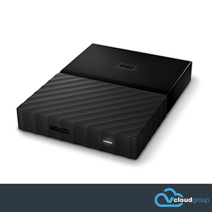 Western Digital My Passport 1TB Portable Hard Drive (Black)