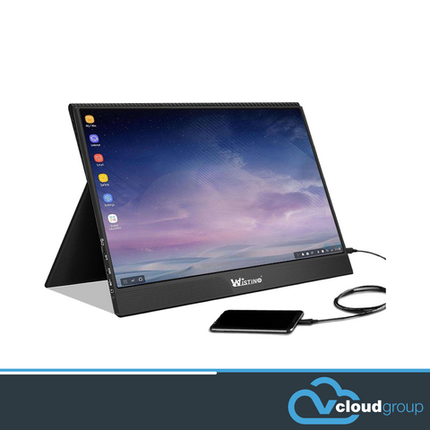 Wistino 15.6inch Portable Monitor 1080P IPS Screen