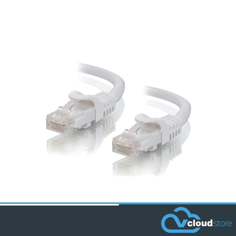CAT6a UTP Snag-less Network/Patch Cable (White)