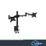 Dual HD LED Desk Mount Monitor Stand