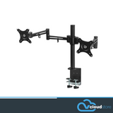 Dual HD LED Desk Mount Monitor Stand