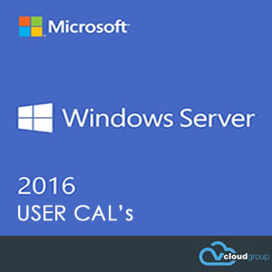 WINDOWS SERVER 2016<br>USER CAL's