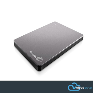 Seagate 1Tb Backup Slim Plus Portable 2.5" Hard Drive (Silver)