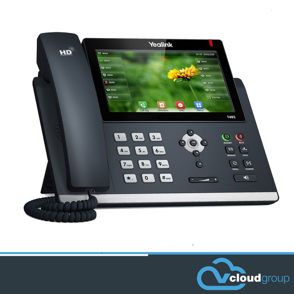 Yealink T48S 16 Line IP phone, 7"colour touch screen,HD voice, BT40/WF40/Recording