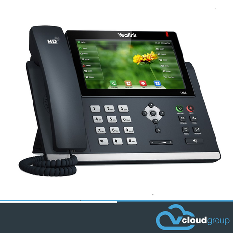 Yealink T48S 16 Line IP phone, 7"colour touch screen,HD voice, BT40/WF40/Recording